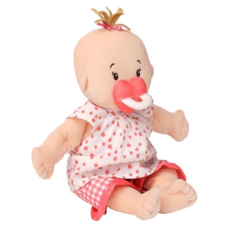 Manhattan Toy Baby Stella Doll (peach/lt brown tuft)