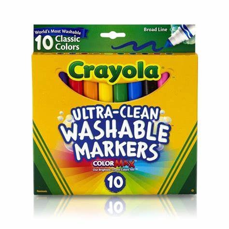 Crayola Washable Markers 10 ct.