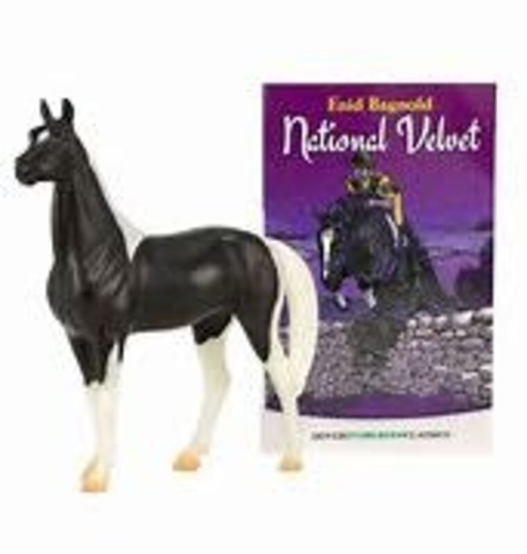 Breyer National Velvet Horse & Book Set