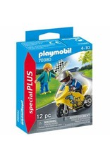 PLAYMOBIL Boys with Motorcycle