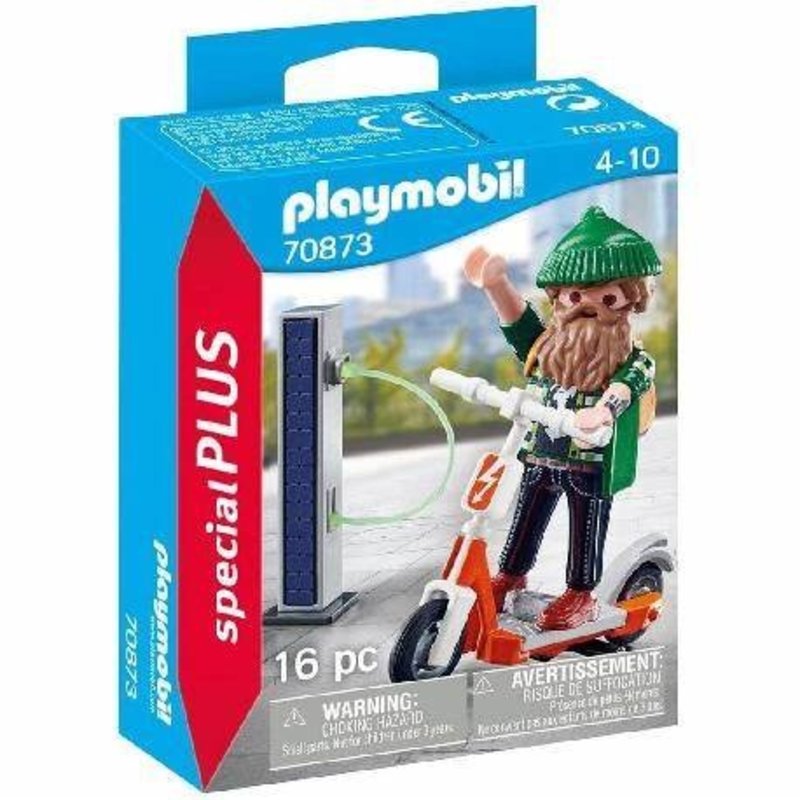 PLAYMOBIL x Man with E-Scooter