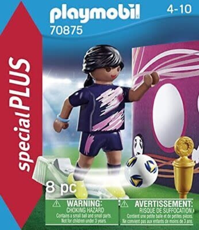 PLAYMOBIL x Soccer Player with Goal