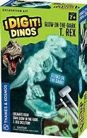 Thames and Kosmos I Dig It! Dinos - Glow-in-the-Dark T. Rex Excavation Kit