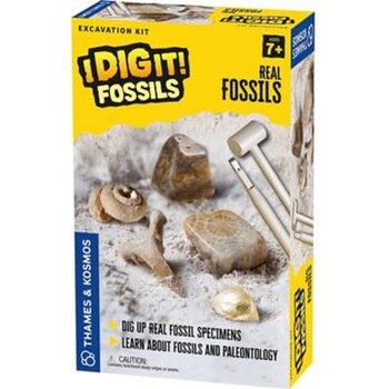 Thames and Kosmos I Dig It! Fossils - Real Fossils Excavation Kit