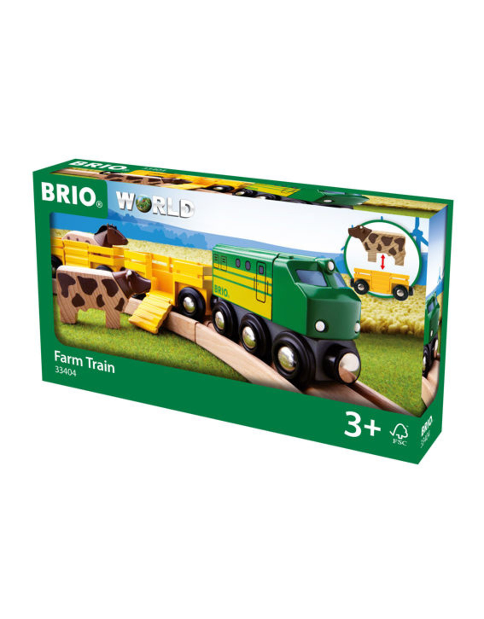 BRIO Farm Train Set