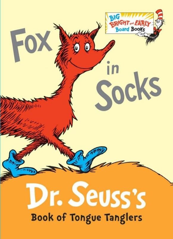 Dr Seuss Fox in Socks (board book)