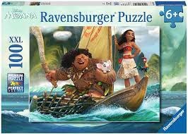 Ravensburger Moana and Maui  100 pc Puzzle