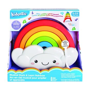 Kidoozie Musical Stack & Learn Rainbow