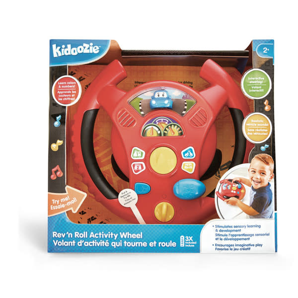 Kidoozie Rev 'n Learn Activity Wheel