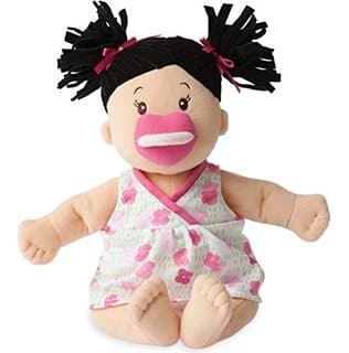 Manhattan Toy Baby Stella Doll (peach/dark hair)