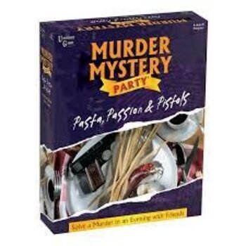 University Games Pasta, Passion & Pistols-Murder Mystery Games