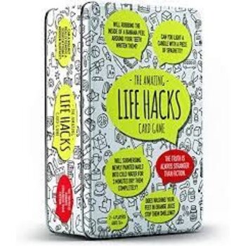 University Games Life Hacks Card Game