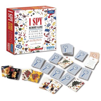 University Games I SPY Memory Game
