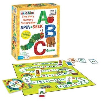 University Games Very Hungry Caterpillar Spin & Seek ABC Game