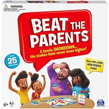 Spin Master Beat the Parents Classic Family Trivia Game