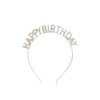 Great Pretenders Happy Birthday Rhinestone Headband