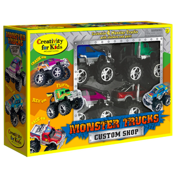 Creativity for Kids Monster Trucks Custom Shop