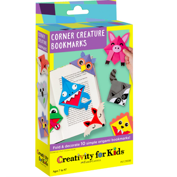 Creativity for Kids Corner Creature Bookmarks
