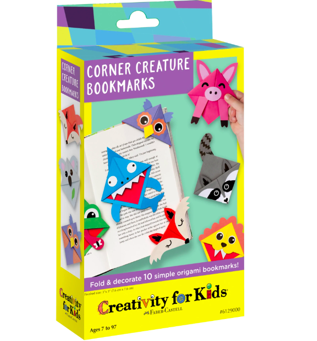 Creativity for Kids Corner Creature Bookmarks