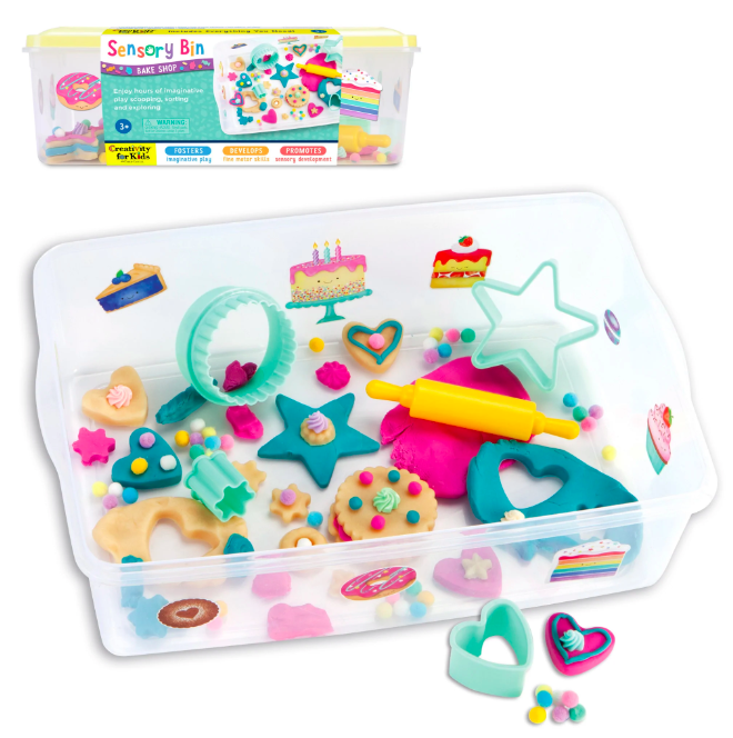 Creativity for Kids Sensory Bin Bake Shop