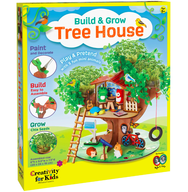 Creativity for Kids Build & Grow Tree  House