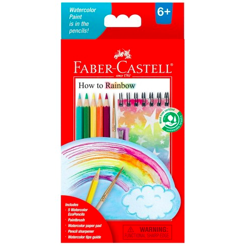 Faber-Castell How to Rainbow pencils