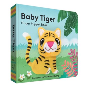 Chronicle Baby Tiger: Finger Puppet Book