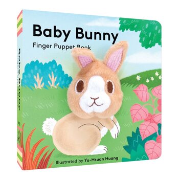 Chronicle Baby Bunny: Finger Puppet Book