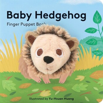 Chronicle Baby Hedgehog: Finger Puppet Book