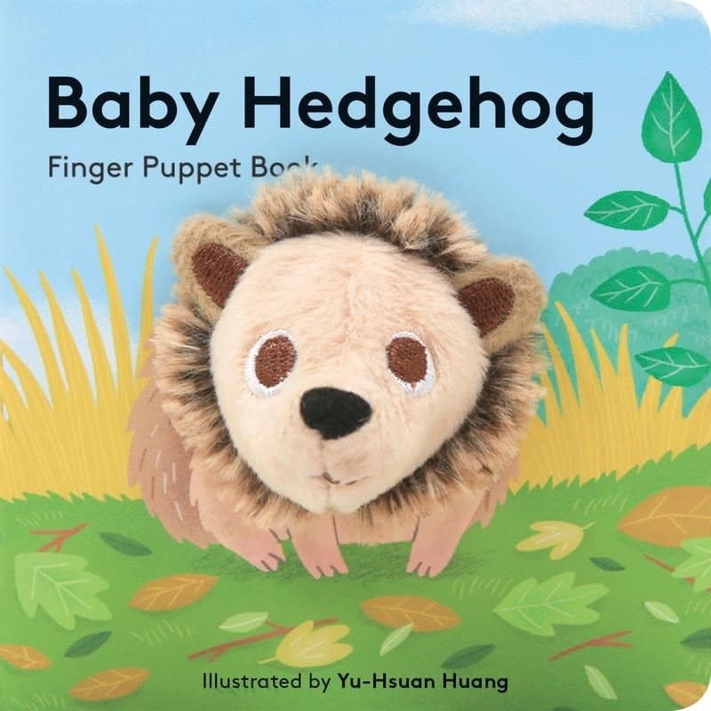 Chronicle Baby Hedgehog: Finger Puppet Book