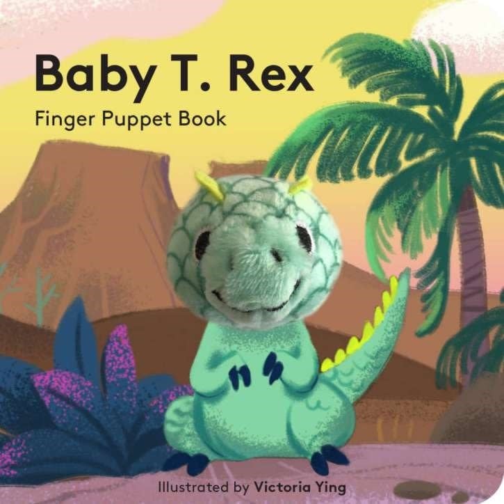 Chronicle Baby T. Rex: Finger Puppet Book