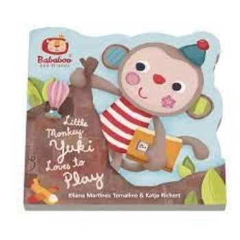 Bababoo and friends "Little Monkey Yuki Loves to Play" Board Book