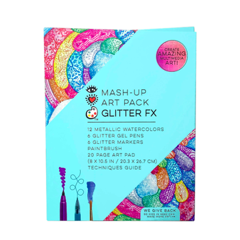 Bright Stripes Mash-Up Art Pack Glitter FX