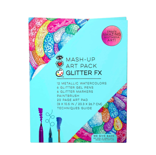 Bright Stripes Mash-Up Art Pack Glitter FX