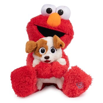 Sesame Street Dance & Play Elmo and Tango Animated Plush, 13 in