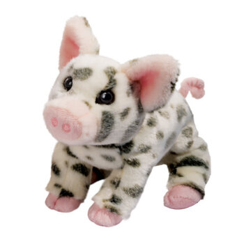 Douglas Pauline Black Spotted Pig 9"