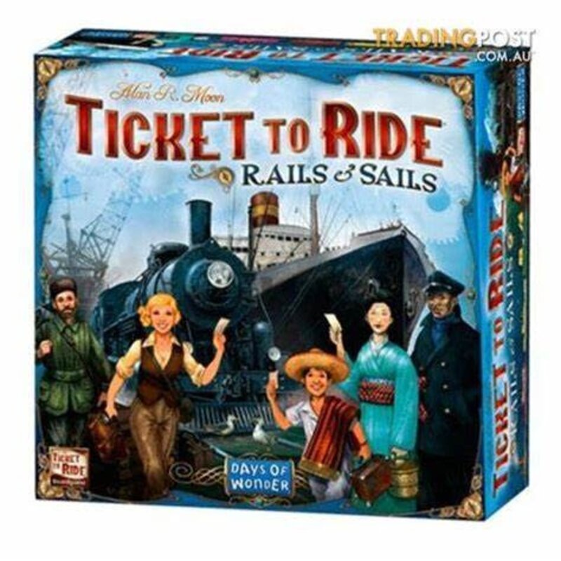 Asmodee Ticket to Ride: Rails and Sails