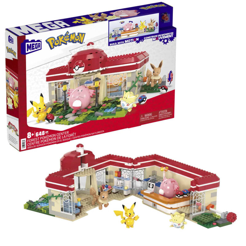 Mega Construx Pokémon Forest Pokémon Center