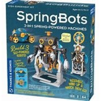 Thames and Kosmos Springbots: 3-in-1 Spring Powered Machines