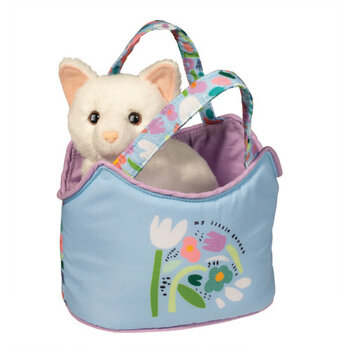 Douglas Sassy Sak w/ White Cat 7" wide