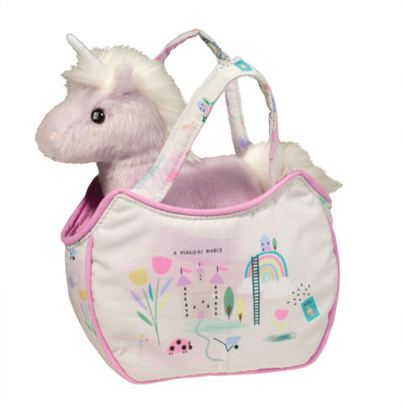 Douglas Magical World Sassy Sak w/ Unicorn 7" wide