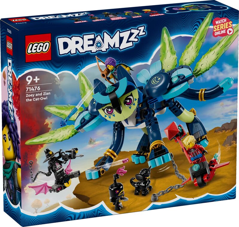 LEGO Zoey and Zian the Cat-Owl