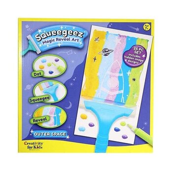 Creativity for Kids Magic Reveal Squeegee Art- Outer Space