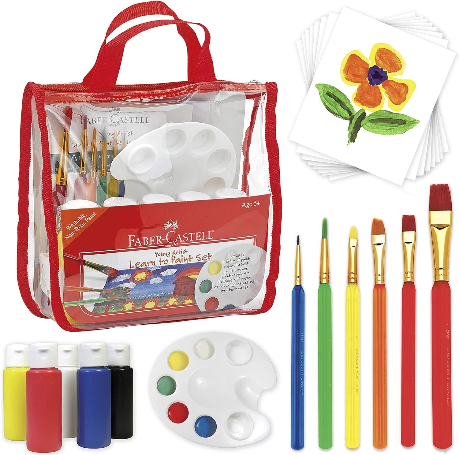 Faber-Castell Young Artist Learn to Paint Set