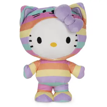 Gund Hello Kitty in Rainbow Outfit, 9.5 in