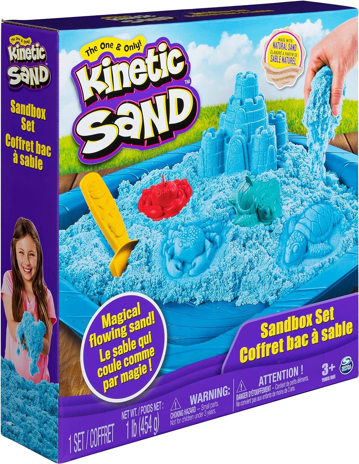Kinetic Sand Kinetic Sand Sandbox Set 1lb