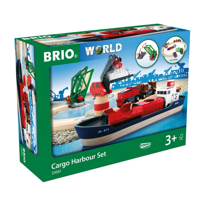 BRIO Cargo Harbour Set