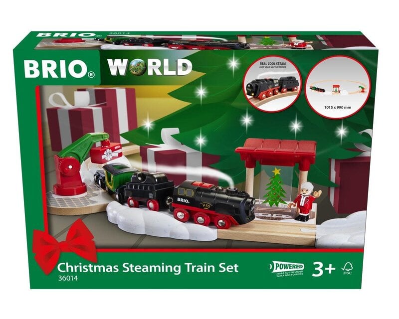 BRIO Brio Christmas Steaming Train Set