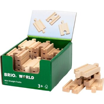 BRIO BRIO Mini Straight Tracks (each)