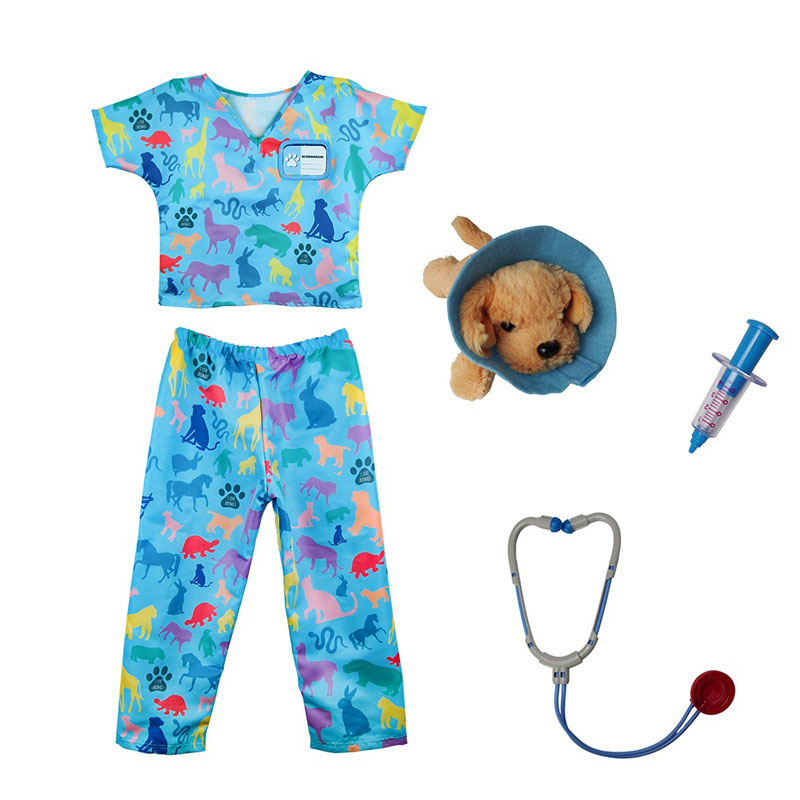 Great Pretenders Veterinarian Set Includes 7 Accessories, Size 5-6